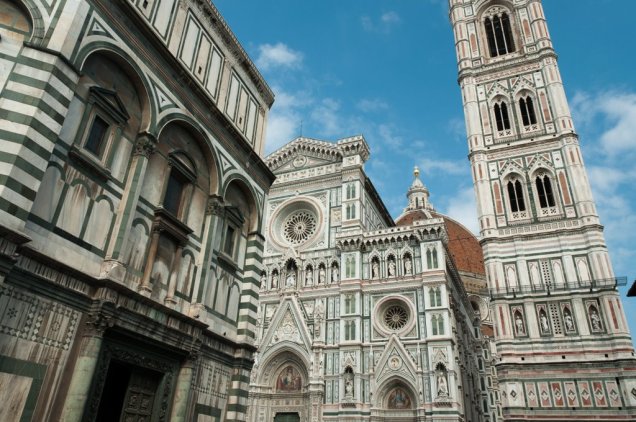 The Baptistery, Duomo and Campanile, Florence