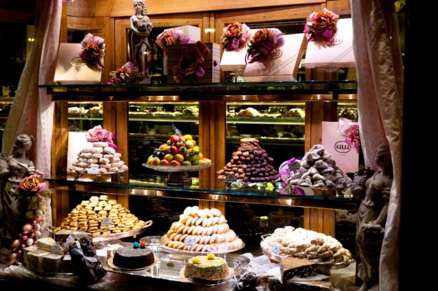 Sweets on display, Florence