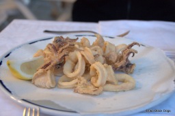 Seafood in Vernazza