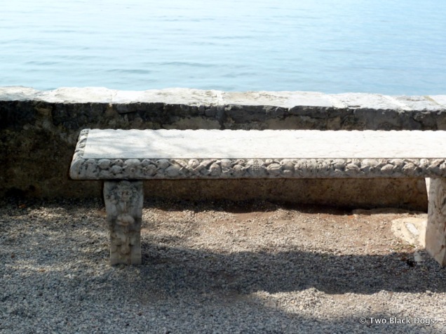 Bench seat in Varenna