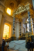 Golden light under the Eglise du Dome, Paris