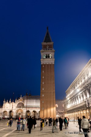 The bell tower and St Mark's Square
